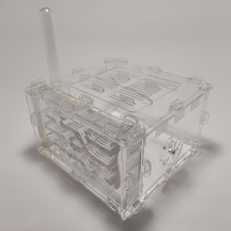 Муравьиная ферма Crystal Белый дом 3.0