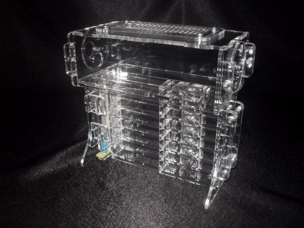 Акриловый вертикальный МИРМЕКС формикарий